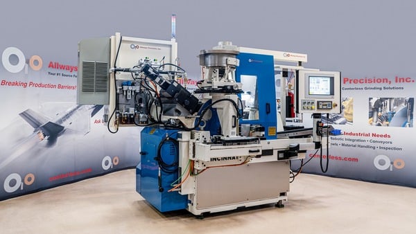 Cincinnati #20M, centerless grinder, 7-Axis CNC, 15 HP, 8" wheel, 24" wheel, infeed/thrufeed - Image 4