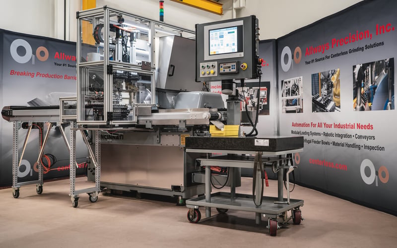 Cincinnati #20M, centerless grinder, 7-Axis CNC, 15 HP, 8" wheel, 24" wheel, infeed/thrufeed - Image 5