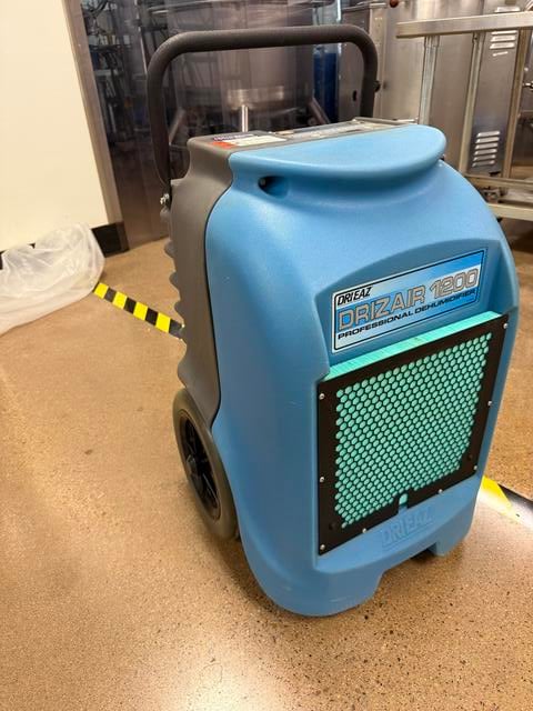 Dri-Eaz #DrizAir-1200, Portable Professional Dehumidifier, 15 gallons/day, Hot-gas bypass, rotomolded housing - Image 6