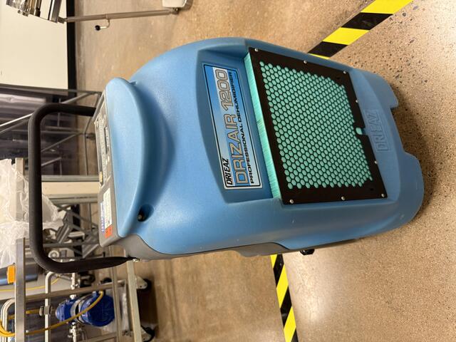 Dri-Eaz #DrizAir-1200, Portable Professional Dehumidifier, 15 gallons/day, Hot-gas bypass, rotomolded housing - Image 7