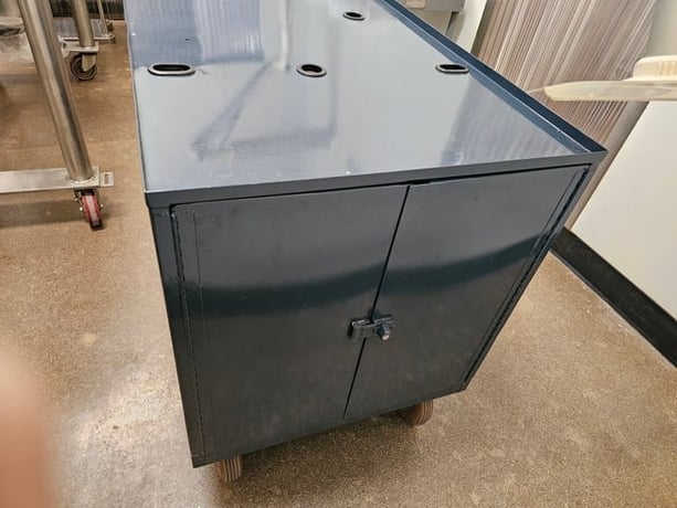Power Mobility Cart, L1Y, PMC Wheel, Pneumatic caster, lower storage cabinet - Image 4