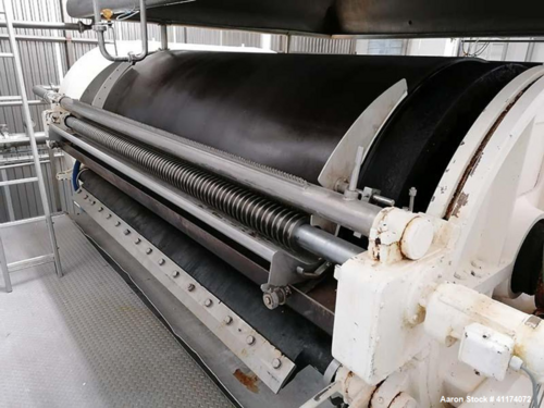 Escher Wyss #WS-2350, Double Drum Dryer, 1 ton, 26 RPM, 120 psi steam, 4.5' diameter x 8.5' straight side, 5 - Image 5