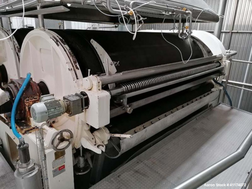 Escher Wyss #WS-2350, Double Drum Dryer, 1 ton, 26 RPM, 120 psi steam, 4.5' diameter x 8.5' straight side, 5 - Image 7