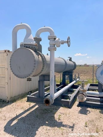 1963 sq.ft., Doyle & Roth, Shell & Tube Heat Exchanger, Alloy 400 Tubes, 300 PSI, repair 2018, 2006 - Image 1