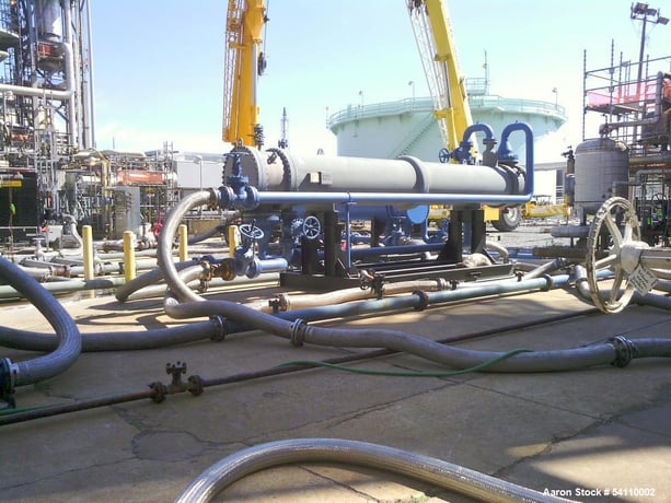 1963 sq.ft., Doyle & Roth, Shell & Tube Heat Exchanger, Alloy 400 Tubes, 300 PSI, repair 2018, 2006 - Image 2