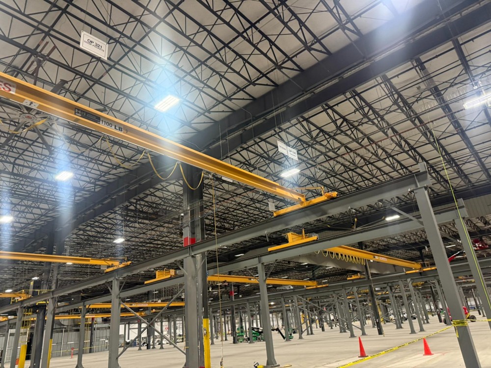 .5 Ton, Kone, 50' 0" Span, 21' Lift, Class D, Pendant, VFD Bridge, Rail/Runway/Cols Avail, 2020, Qty 4 Avail - Image 6