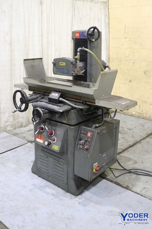 6" x 18" Millport #FSG2A618, horizontal surface grinder, fine line permanent magnetic chuck, lubrication - Image 1