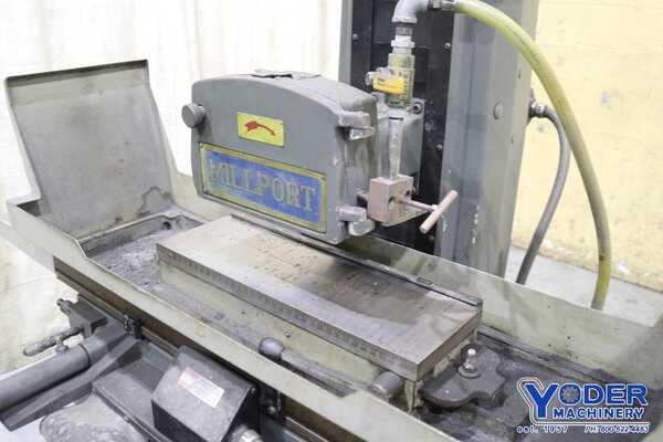 6" x 18" Millport #FSG2A618, horizontal surface grinder, fine line permanent magnetic chuck, lubrication - Image 9