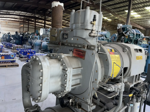 200 HP FES #16SE, rotary screw compressor, 350 psig, R717, 230/460 V., 3565 RPM, Fr.444TSC - Image 9