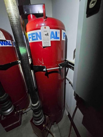 220 lbs. Fenwal #FM-200, Clean Agent Extinguishing System - Image 10