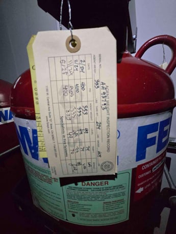 333 lbs. Fenwal #FM-200, Clean Agent Extinguishing System - Image 4