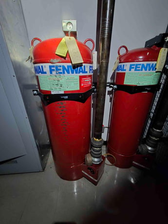516 lbs. Fenwal #FM-200, Clean Agent Extinguishing System - Image 4