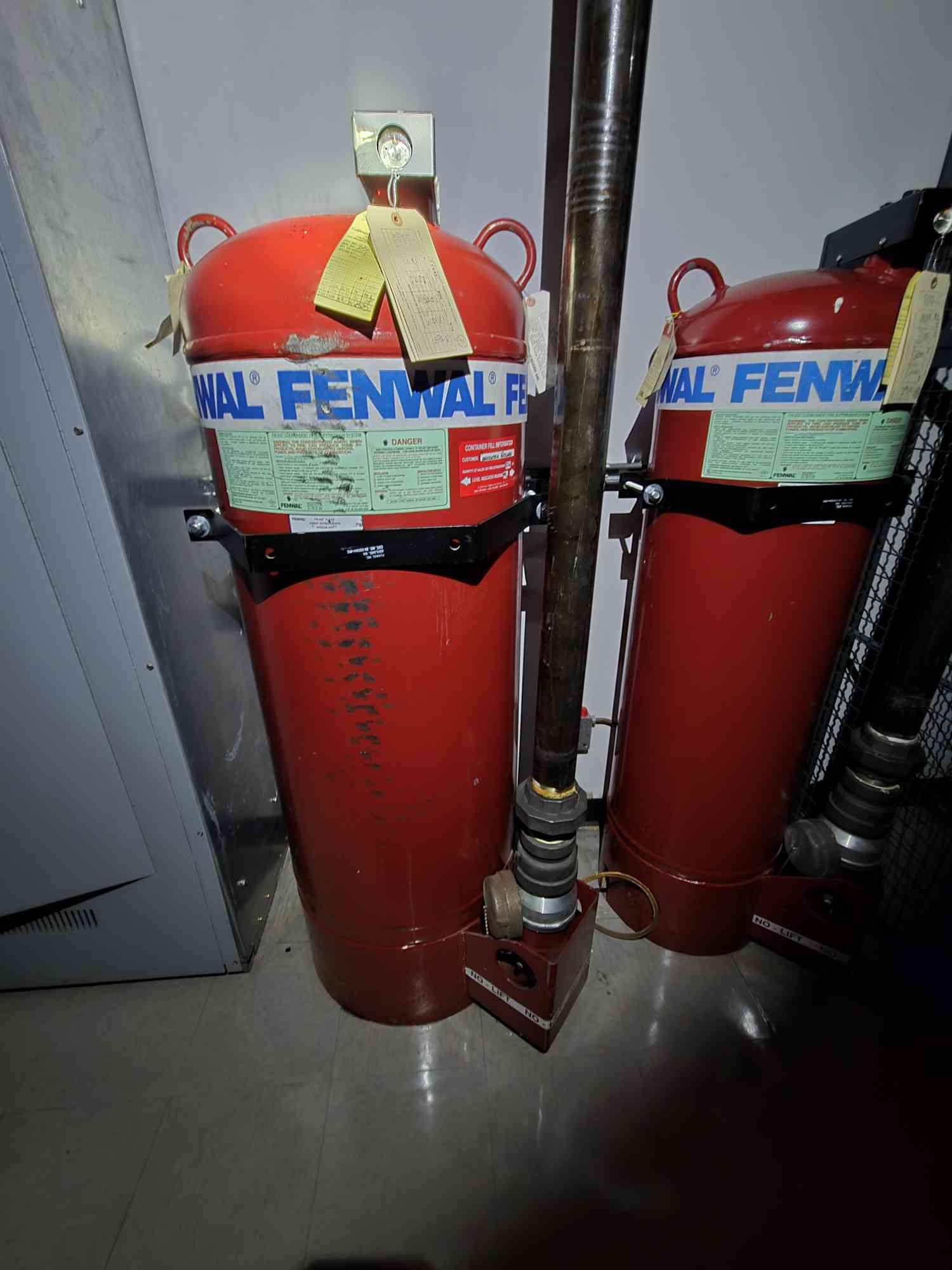 516 lbs. Fenwal #FM-200, Clean Agent Extinguishing System - Image 8