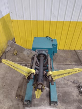 4000 lb. Durant #MD-401-M, motorized uncoiler coil reel, 16" widrth, 15"-20" ID, 60" outside dimensions, 2 HP - Image 3