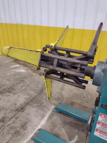 4000 lb. Durant #MD-401-M, motorized uncoiler coil reel, 16" widrth, 15"-20" ID, 60" outside dimensions, 2 HP - Image 5