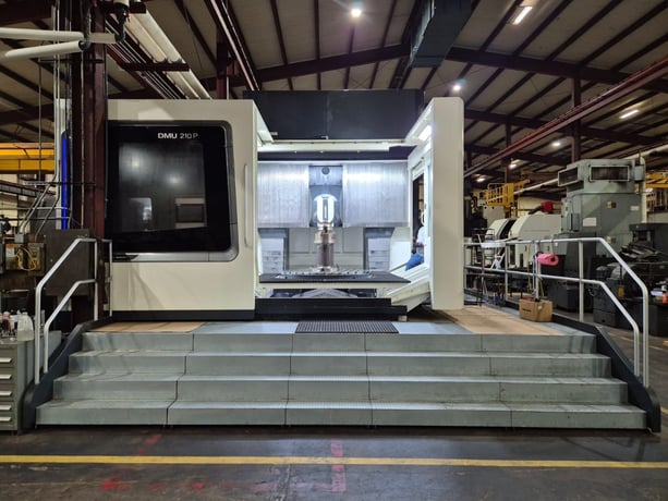 DMG, Mori #DMU-210P, CNC vertical machining center, 6-Axis, CELOS with Siemens 840D, 70.8" X, 82.7" Y, 49.2" - Image 1