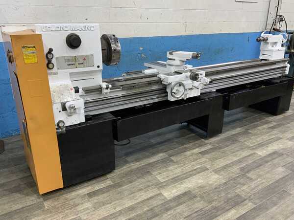 19" x 80" LeBlond #Makino, engine lathe, 12-1/4" swing over cross slide, 3-jaw 15" chuck, 10 HP, taper - Image 2