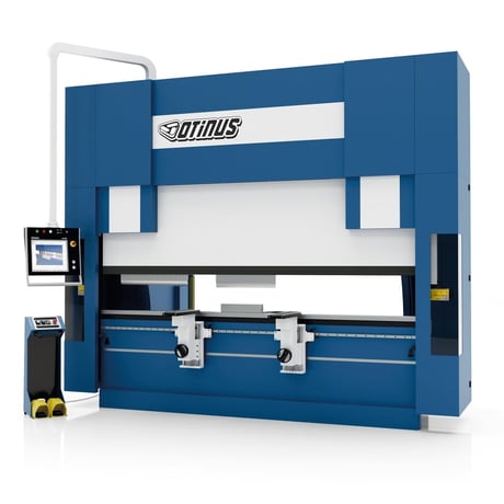 176 Ton, Otinus, Hydraulic Press Brake, 10.2' overall, 8.4' centers, Delem Control - Image 1