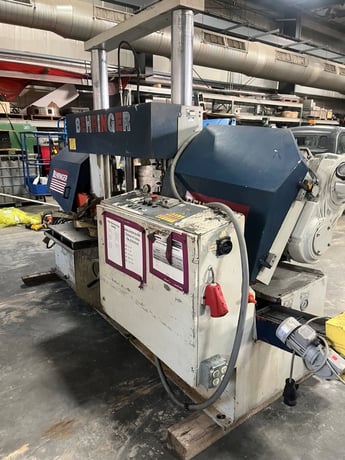 20" x 20" Behringer #HBP-530A, Automatic Horizontal Bandsaw, 426 FPM, 39.4" stroke, 23' 7" x 2" x 0.063" - Image 4