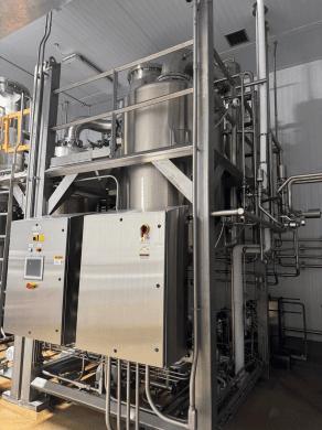 Buflovac Hebeler #12-04878, Double-effect Rising/falling Film Evaporator System, 6,500 Lb/hr, 304L 316L - Image 6