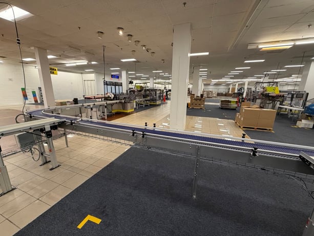 Complete Packaging Line For Trays / Flat Product, w/ Custom Conveyor System, 2023 (2 available) - Image 1