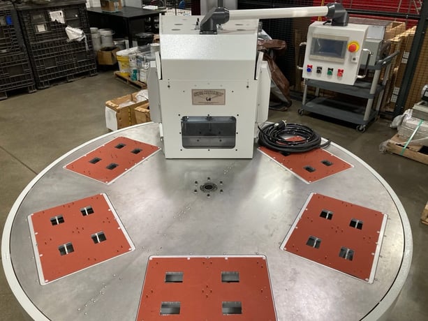 Starview Packaging #ERB6-1418, Semi-automatic Blister Sealing Machine, 5 station, 15 CPM, 240 V., 0.5 HP - Image 5