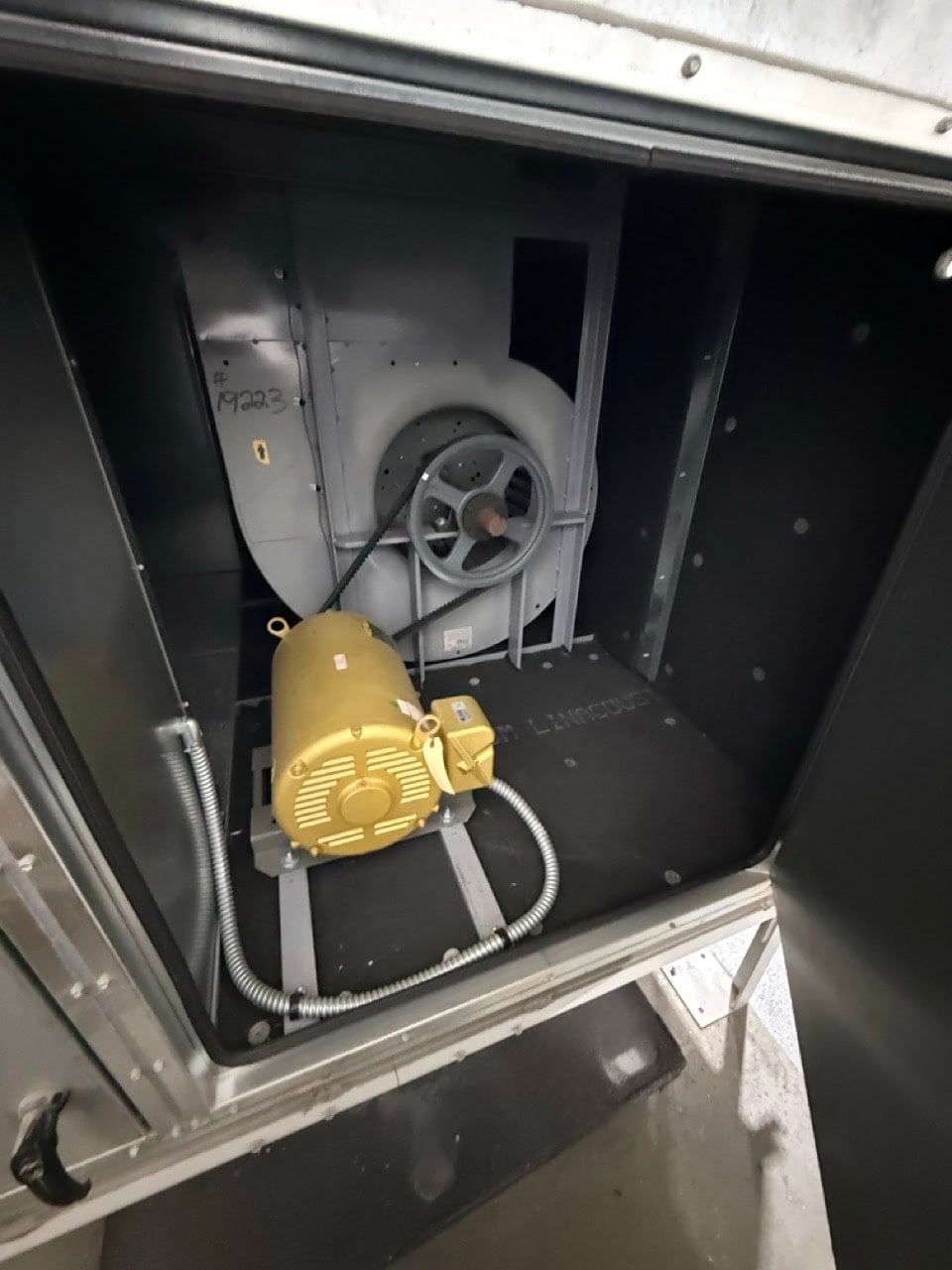 Titan #TA-122-NG-HRV-DA, Natural Gas Air Makeup Unit, 16000 CFM, 1584000 BTUH, 480 V., 2023 - Image 7
