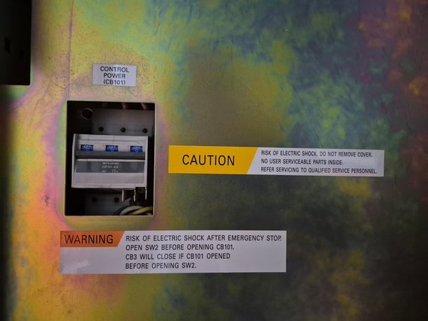 75.0 KVA Mitsubishi Electric Corp. #UP2033A-D753SU-2, Uninterruptible Power Supply, 208 Volt, 3PH, (2 - Image 5
