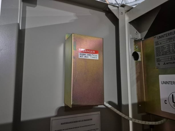 75.0 KVA Mitsubishi Electric Corp. #UP2033A-D753SU-2, Uninterruptible Power Supply, 208 Volt, 3PH, (2 - Image 6