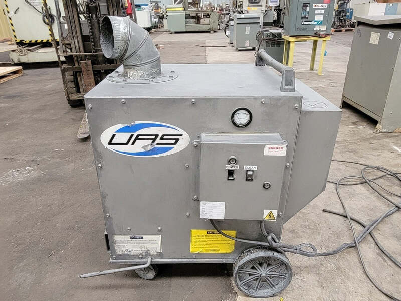 750 cfm UAS #VP-0750, Portable Cartridge Dust Collector, 141 ft filter area, 3 HP, 600 Volts, 3PH - Image 1