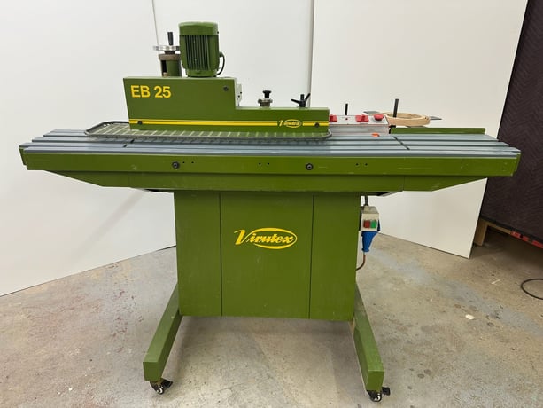Virutex #EB25, Hot Air Edgebander, 2.52" max. panel thickness, 4.2 m/min, 220 Volt, 1995 - Image 1