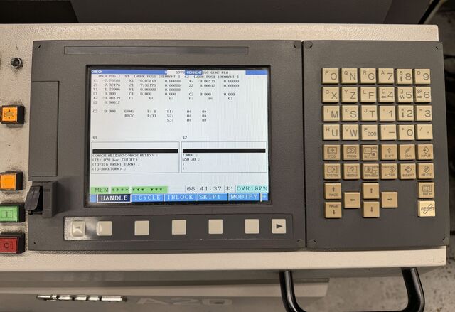 Citizen #A20-VII-3F7, Swiss Type CNC Lathe, w/ chucker, 2015 - Image 4