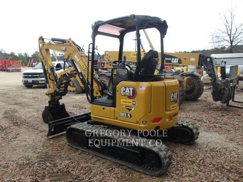 Caterpillar 303.507CR, Crawler Excavator, 632 hours, S/N: RE903602, 2023 - Image 4