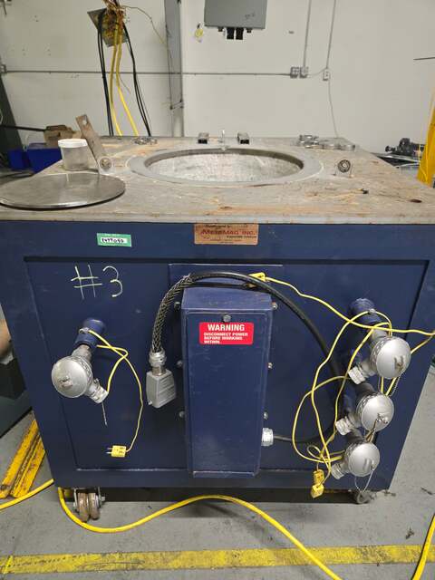 Metamag Inc. Magnesium Melting/Holding Furnace. - Image 6