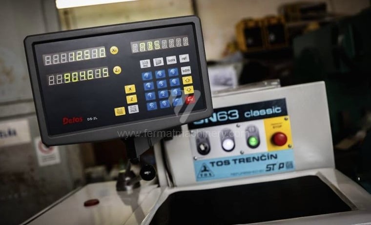 24" x 78.7" Tos Trencin #SN-63/3000, Engine Lathe, 34.6" swing in gap, 3" spindle bore, 15 HP, 1000 RPM - Image 4