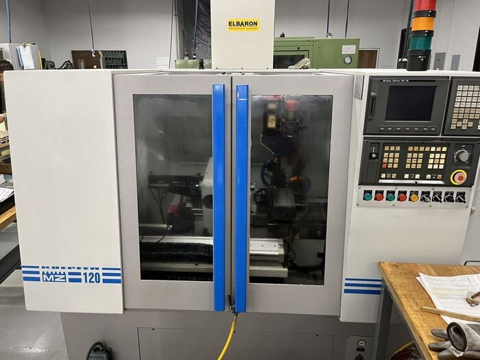 Monnier & Zahner #MZ-120, CNC Gear Hobber, 6" diameter, GE Fanuc 18 controls, refurbished 2019 - Image 1