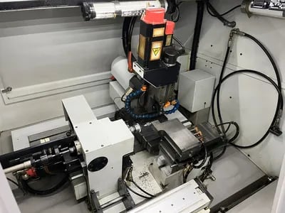 Monnier & Zahner #MZ-120, CNC Gear Hobber, 6" diameter, GE Fanuc 18 controls, refurbished 2019 - Image 2