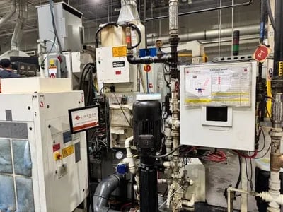 Reishauer #RZ-150, Twin Spindle CNC Gear Grinder, 0.39"-5.71" tip & root diameter, 3.94" max. grinding - Image 3