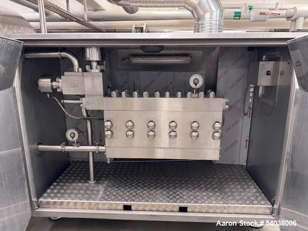 SPX-APV #R185Q-54.140, Homogenizer, 400 bar, 6000 PSI, Stainless Steel, 2018 - Image 4
