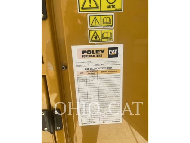 250 KW Caterpillar C9, Stationary Generator Set, Diesel, 1800 RPM, 480V, 595 hours, 2007 - Image 7