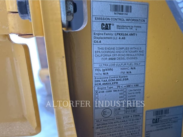 Caterpillar CB15, Twin Drum Roller, 1846 hours, S/N: M9400319, 2021 - Image 8