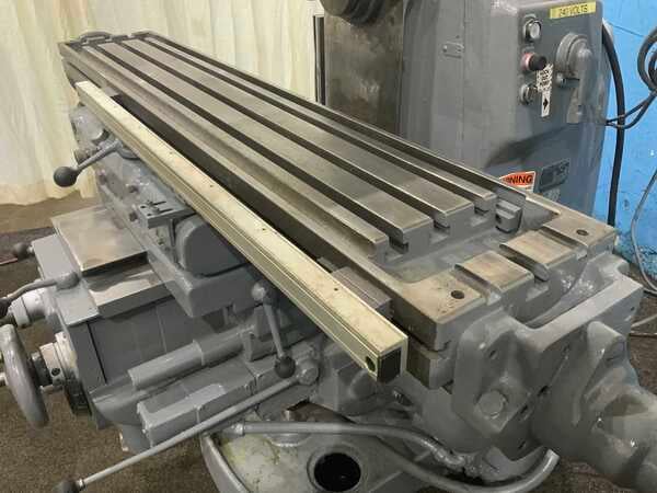 Cincinnati #2, horizontal mill, 10" x52" table, #50 NS taper, rapid traverse, forward/reverse, 5 HP - Image 4