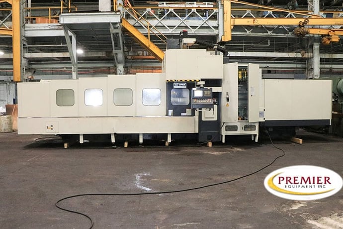 Mighty Viper #Pro-4216AG, CNC double column machining center, Fanuc 0iMF, 165.3" X, 63" Y, 31.5" Z, 6000 RPM - Image 1