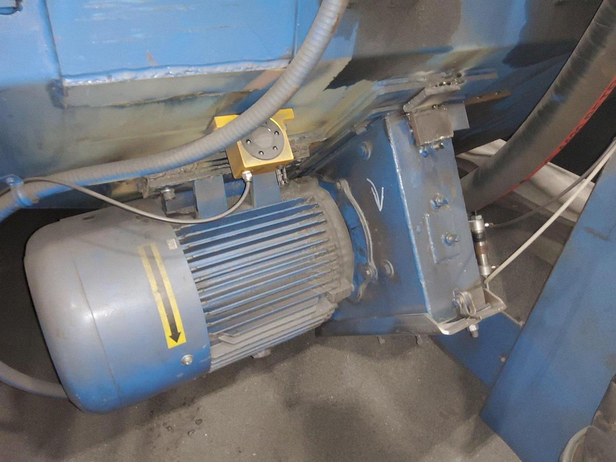 Pangborn #ES-1821, Wheel Blast Shot Blasting Machine, 72" x 18" Plate, Abrasive Reclaim System, Farr GS-8 - Image 8