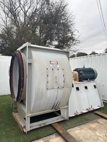 Twin City Fan & Blower #BCS-SW, Crocker-Wheeler Bottom Angular Upblast, 62" outer diameter inlet, 250 HP @ - Image 2