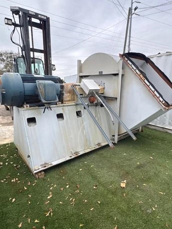 Twin City Fan & Blower #BCS-SW, Crocker-Wheeler Bottom Angular Upblast, 62" outer diameter inlet, 250 HP @ - Image 10