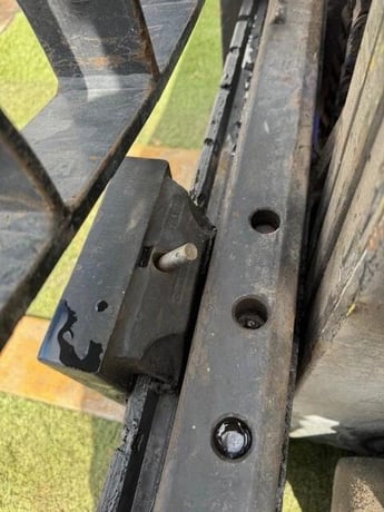 9100 lb. Caterpillar #GC45KSTR, ForkLift, Cushion Tire, LP Forktruck - Image 9