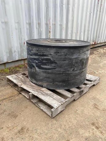 24" wide x 320' long Conveyor Belt, smooth top, 2 ply - Image 4