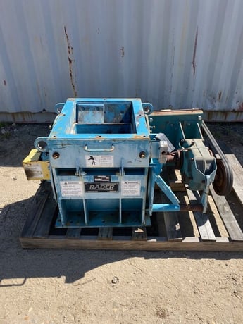 Rader #20x20ESW, Rotary Airlock, 5 HP Baldor Motor, TXT4B Dodge Gearbox - Image 7