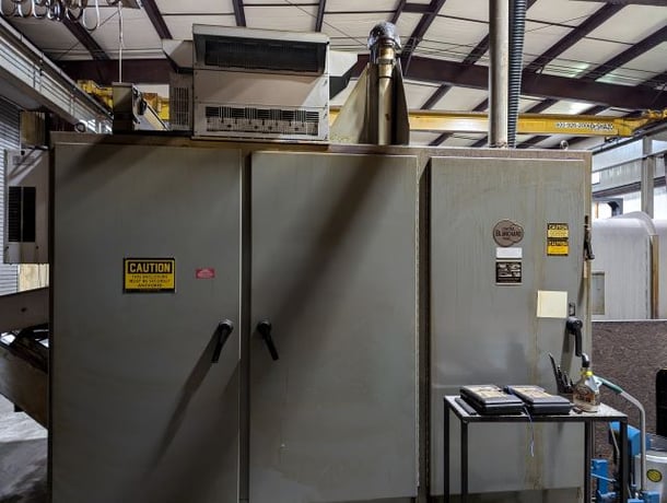 Blanchard #72HD-120-144, rotary surface grinder, 38" height under new segments, excellent condition, one owner - Image 3